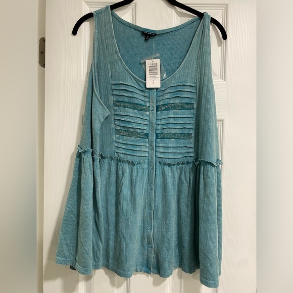 Torrid babydoll tank - Picture 4 of 5